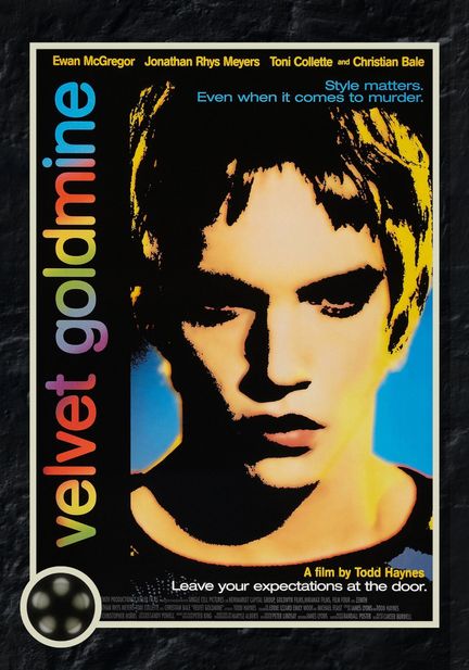 Pieni elokuvakerho: Velvet Goldmine juliste