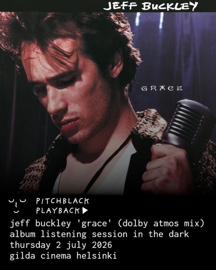 Pitchblack Playback: Jeff Buckley juliste