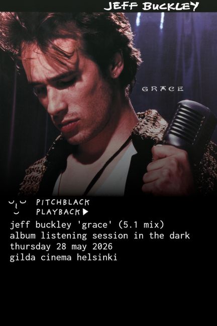 Pitchblack Playback: Jeff Buckley juliste
