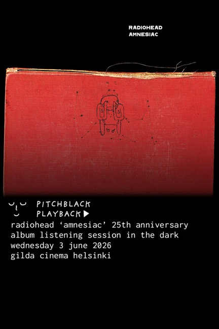 Pitchblack Playback: Radiohead 'Amnesiac' juliste
