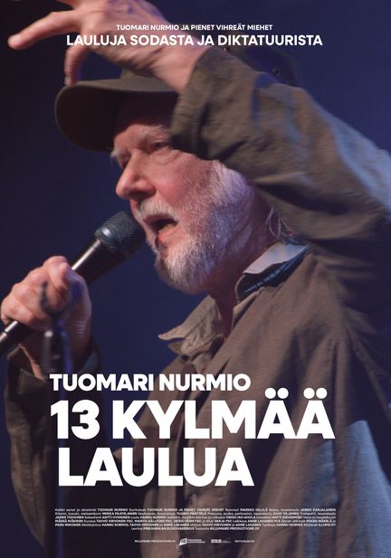 Tuomari Nurmio - 13 kylmää laulua juliste