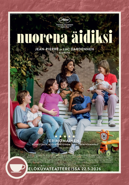 Seniorikino: Nuorena äidiksi juliste