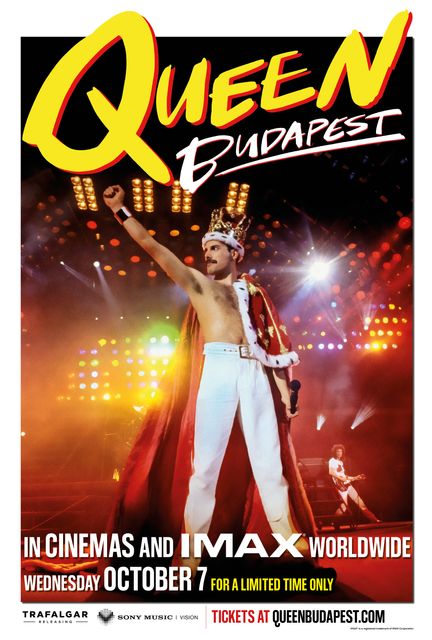 Queen: Budapest juliste